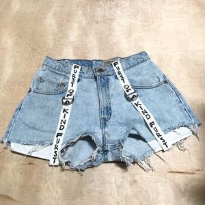 Vintage furst of a kind denim shorts size 28